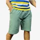 Men's Olive Green Textured Casual Shorts | Regular Fit Everyday Comfort